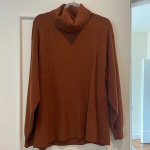 Free People Softly Structured Sweater in “Tobacco”